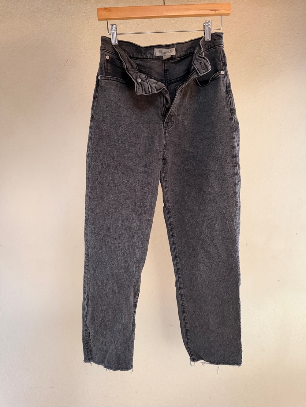 Madewell high rise vintage straight jeans